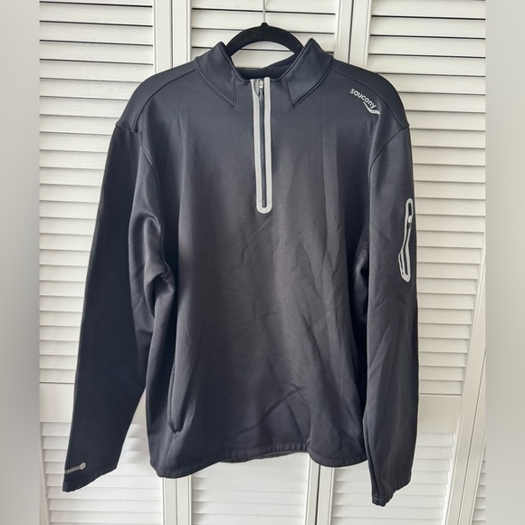 Saucony fleece line Quarter Zip - Picture 1 of 4
